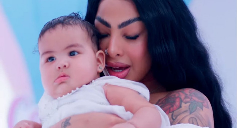 Yailin lanza "M&iacute;a", canci&oacute;n y video para su hija Cattleya en el que participa Tekashi