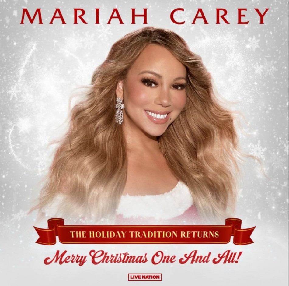 Mariah Carey anuncia fechas de su gira navide&ntilde;a "Merry Christmas One and All"