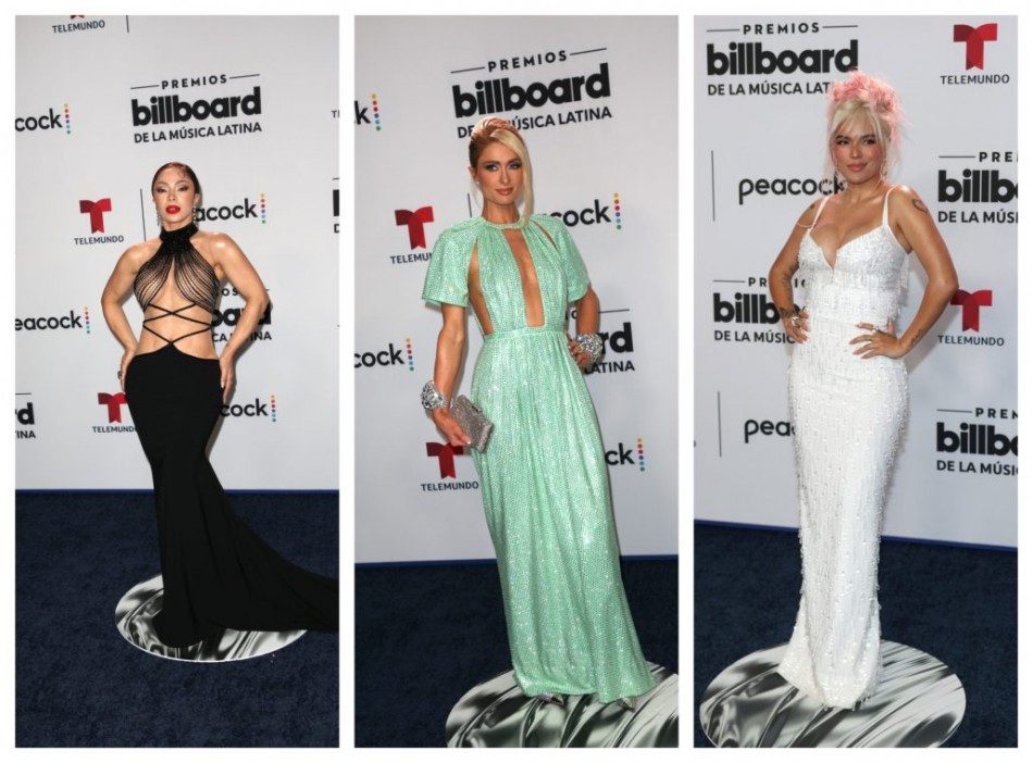 Las mejor vestidas en los Premios Billboard de la M&uacute;sica Latina 2023
