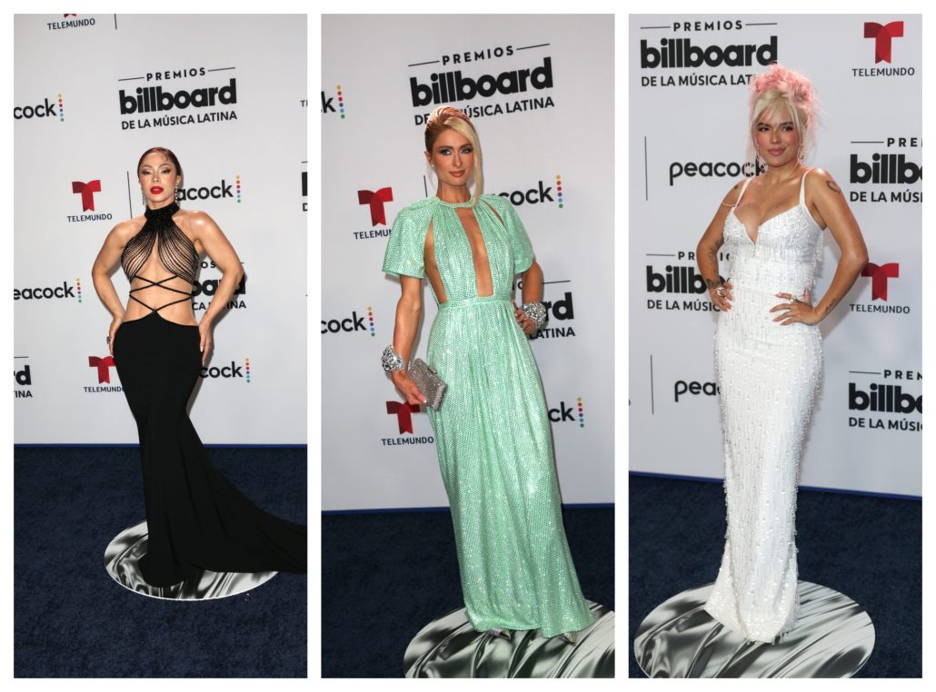 Las mejor vestidas en los Premios Billboard de la M&uacute;sica Latina 2023
