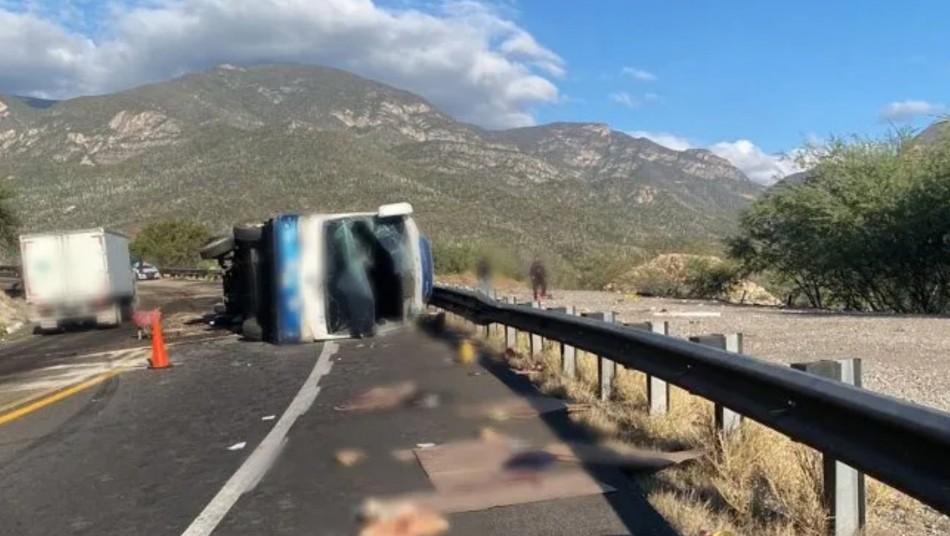 MEXICO: Al menos 18 migrantes venezolanos muertos en accidente