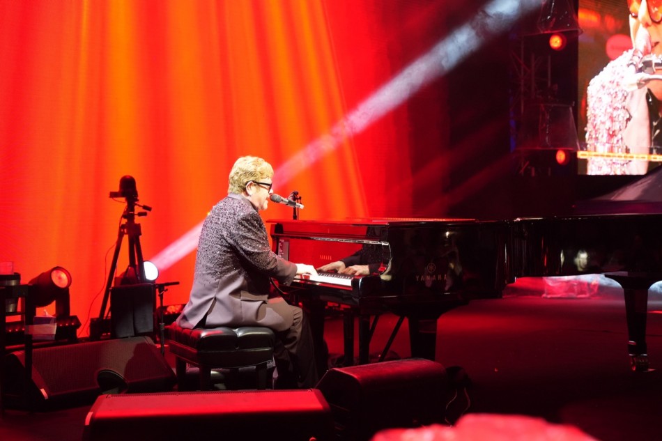 Elton John deslumbra en la apertura del anfiteatro &laquo;The Legend Arena&raquo; en Cap Cana
