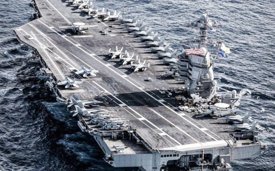 EE.UU. env&iacute;a portaaeronaves, un destructor y munici&oacute;n a Israel