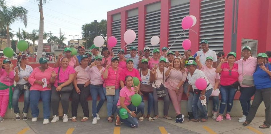 Fuerza del Pueblo realiza jornada de concientizaci&oacute;n sobre el c&aacute;ncer de mama