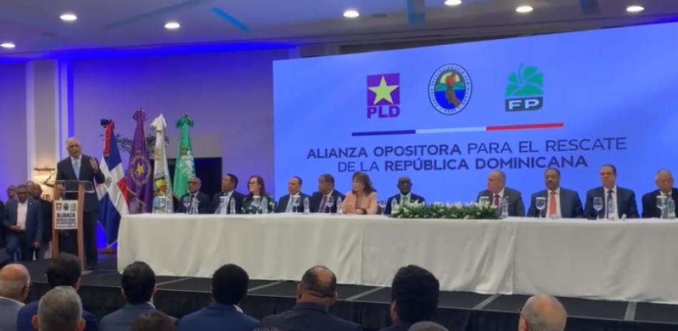 Alianza opositora abarcará 145 municipios y 16 provincias, incluyendo DN, Santo Domingo y Santiago