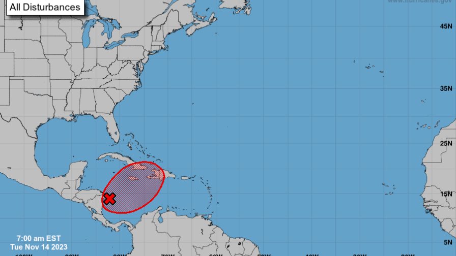 Advierten de "fuertes lluvias" para el fin de semana sobre Rep&uacute;blica Dominicana