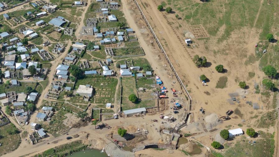 Avance del canal en Juana M&eacute;ndez es de aproximadamente 1.7 kil&oacute;metros