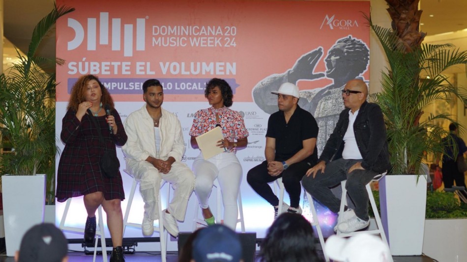 Expertos abordan panel &ldquo;Dominicana Music Week: el negocio de la m&uacute;sica&rdquo;
