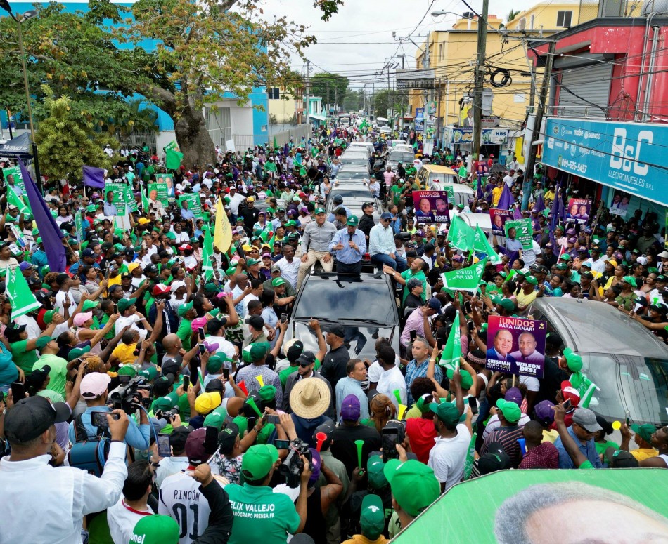 Leonel encabezará este fin de semana marchas-caravanas y concentraciones en 8 provincias