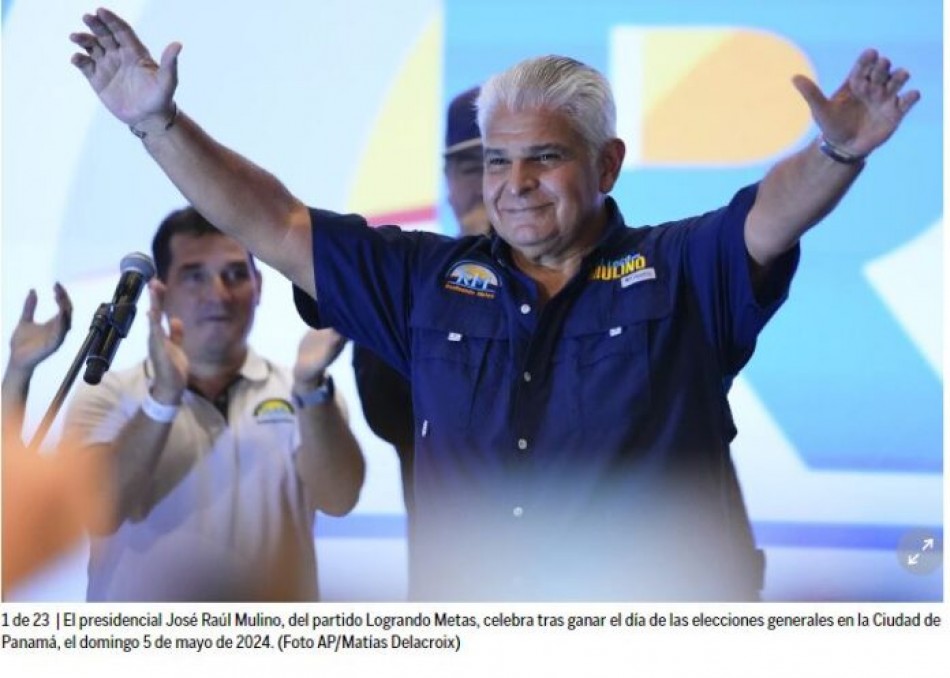 Jos&eacute; Ra&uacute;l Mulino gana las elecciones presidenciales de Panam&aacute;