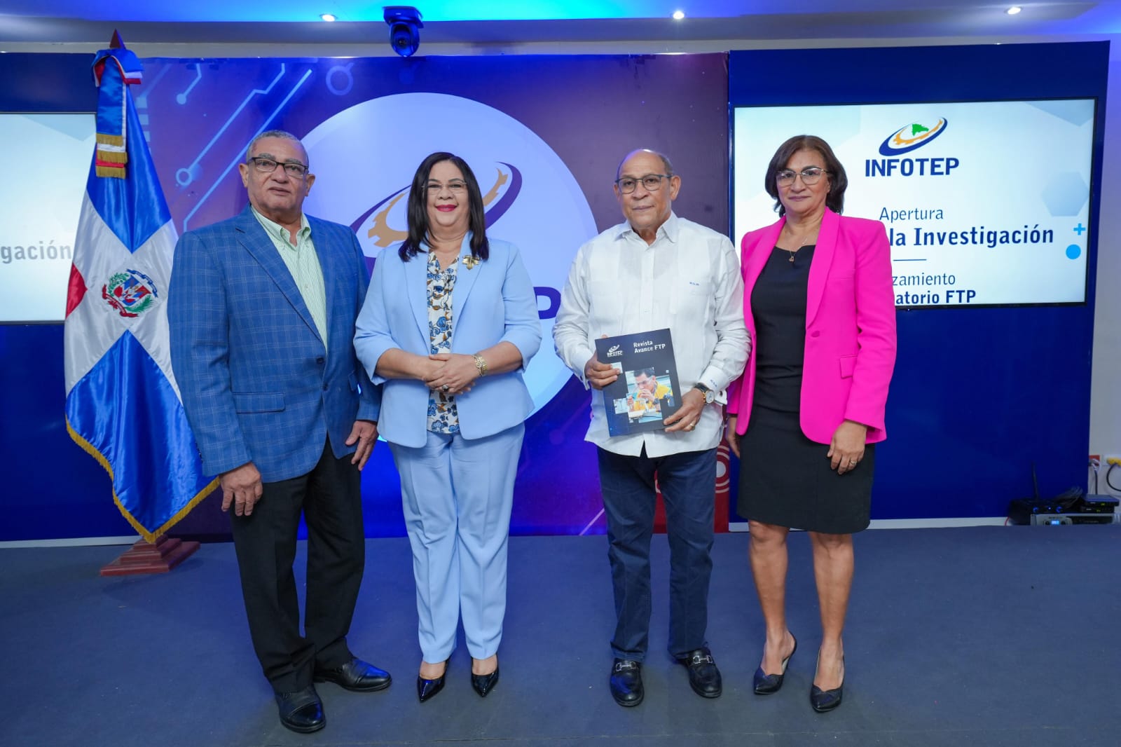 INFOTEP inaugura Semana de la Investigaci&oacute;n con lanzamiento de Observatorio FTP y revista cient&iacute;fica Avance FTP 