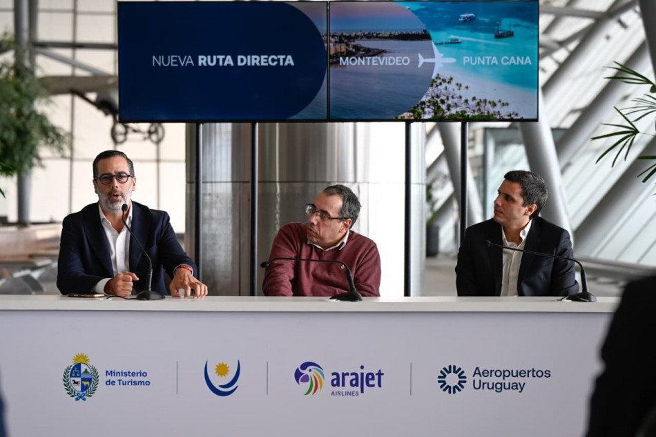 Arajet anuncia nueva conexión con la ciudad de Montevideo en Uruguay