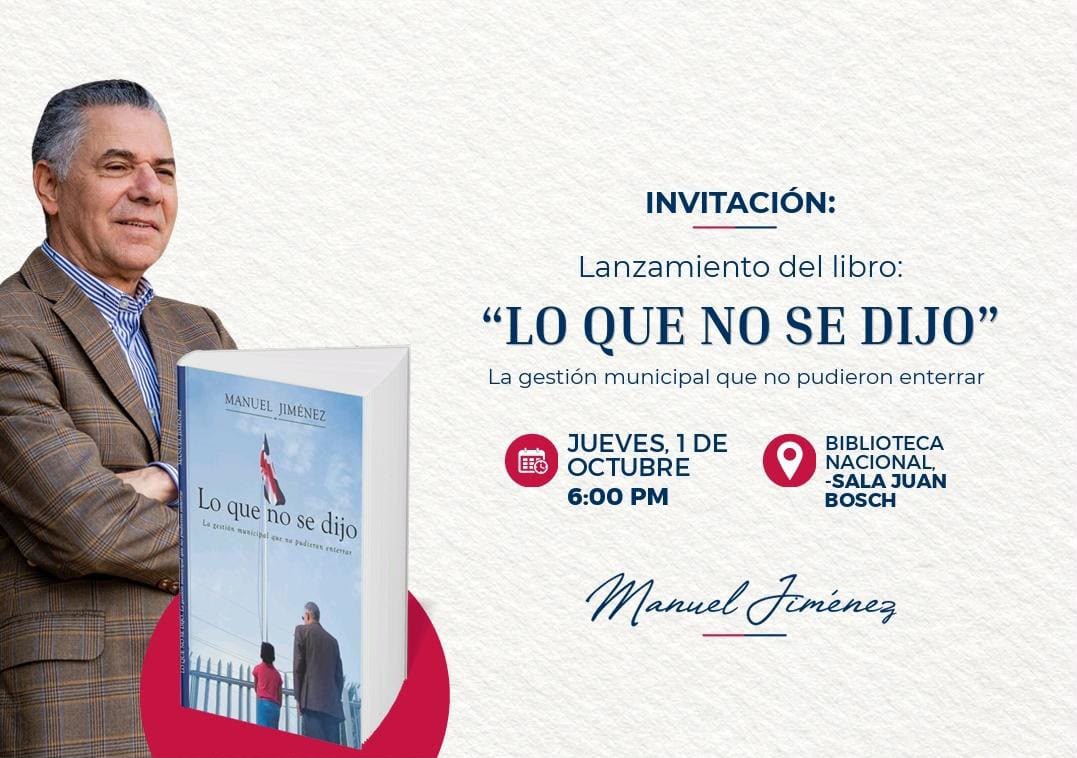 Manuel jim&eacute;nez anuncia su libro "lo que no se dijo: la gesti&oacute;n municipal que no pudieron enterrar"