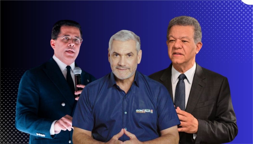 David Collado, Leonel y Gonzalo ganarían las candidaturas presidenciales de sus partidos, según CID Latinoamérica