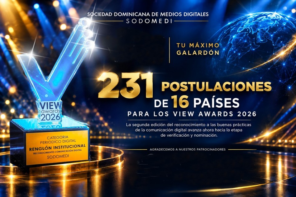 View Awards 2026 alcanza 231 postulaciones provenientes de 16 países