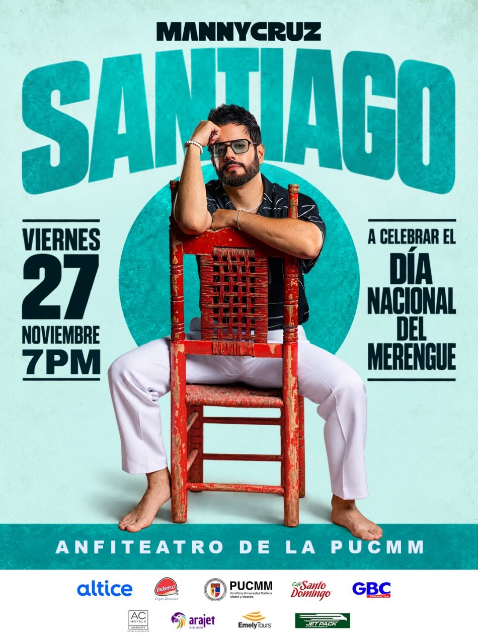 Manny Cruz llevará a Santiago cuarta edicion de show gratuito por Dia del Merengue