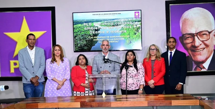 PLD denuncia colapso ambiental en r&iacute;os Ozama e Isabela