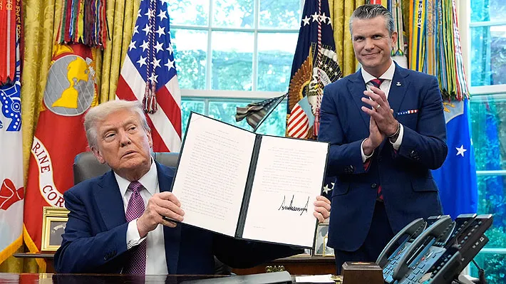 Trump renombr&oacute; como Departamento de Guerra al Pent&aacute;gono sin pasar por el Congreso