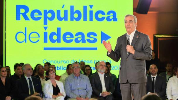 Luis Abinader lanza concurso &ldquo;Rep&uacute;blica de Ideas 2025&rdquo;