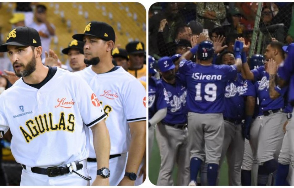 Licey y Águilas están en la cima de la pelota invernal