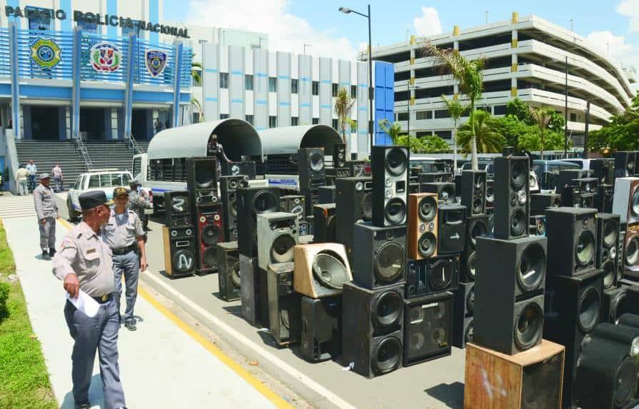 Polic&iacute;a Nacional establece  la direcci&oacute;n Especializada  de Antirruidos