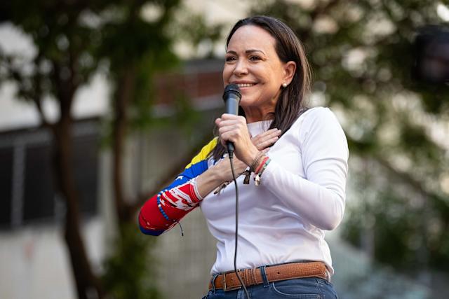 Mar&iacute;a Corina Machado dice que el chavismo se quedar&aacute; solo en municipales de este domingo
