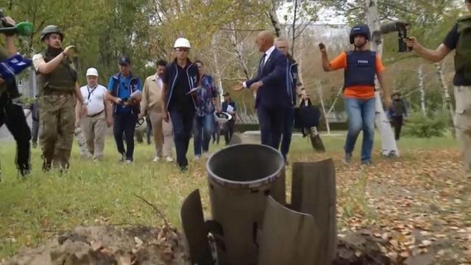 UCRANIA: OIEA inspecciona central Zaporiyia, Zelenski pide su desmilitarización