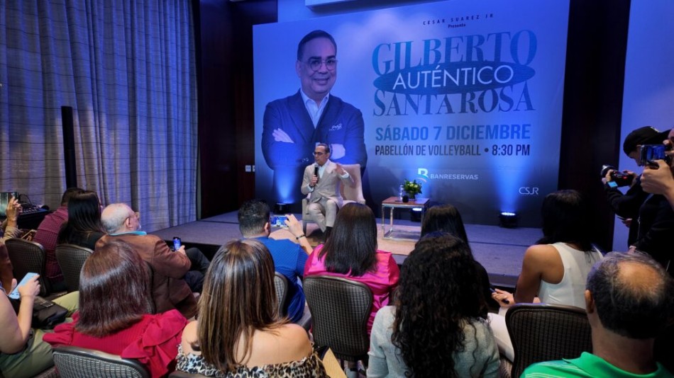 Gilberto Santa Rosa cerrar&aacute; gira &laquo;Aut&eacute;ntico Tour&raquo; en RD
