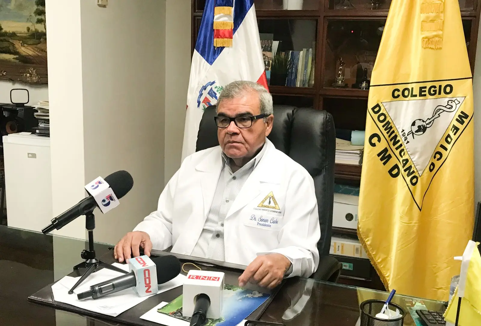 Colegio M&eacute;dico se integra a las labores preventivas ante el paso de Franklin