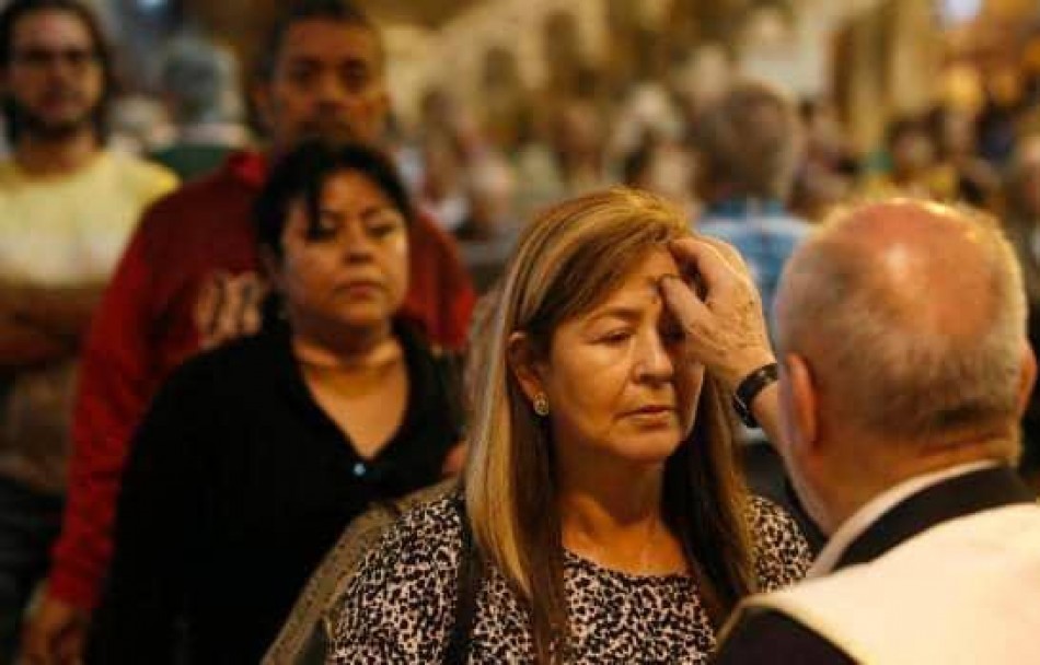 Miércoles de Ceniza, un rito católico que no se pierde