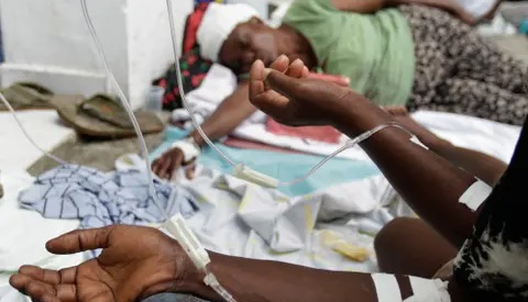 Se registra 640 muertos y casi 39.000 casos sospechosos de c&oacute;lera en Hait&iacute;  