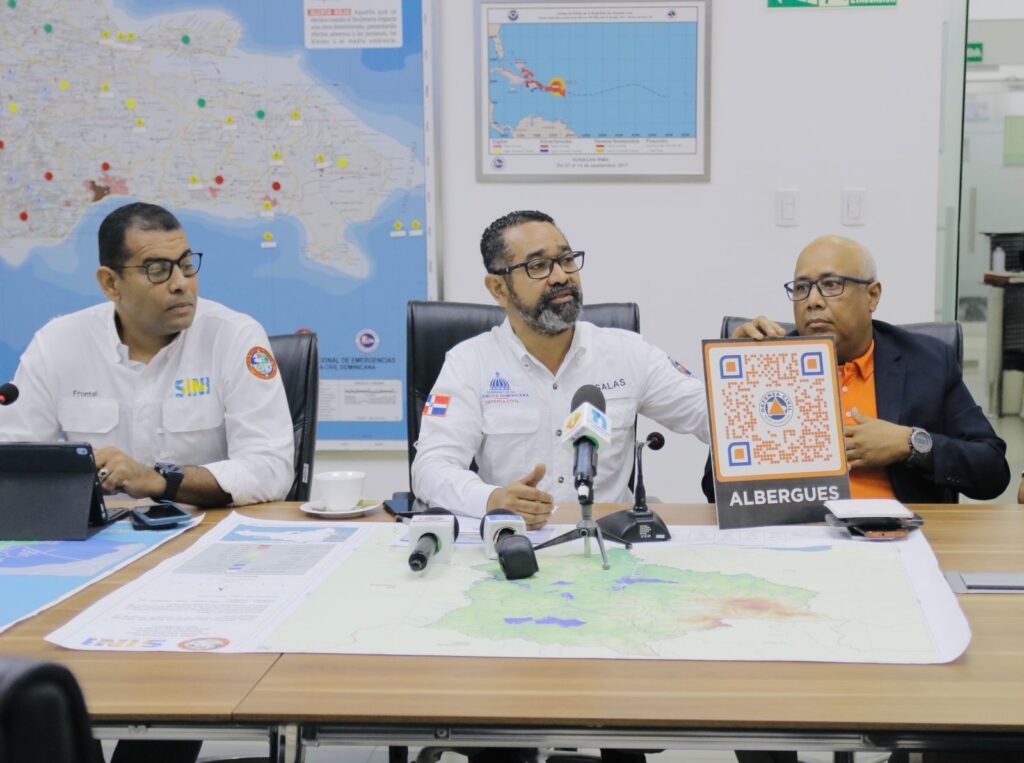 Defensa Civil se prepara ante posible paso de la tormenta Franklin por el pa&iacute;s