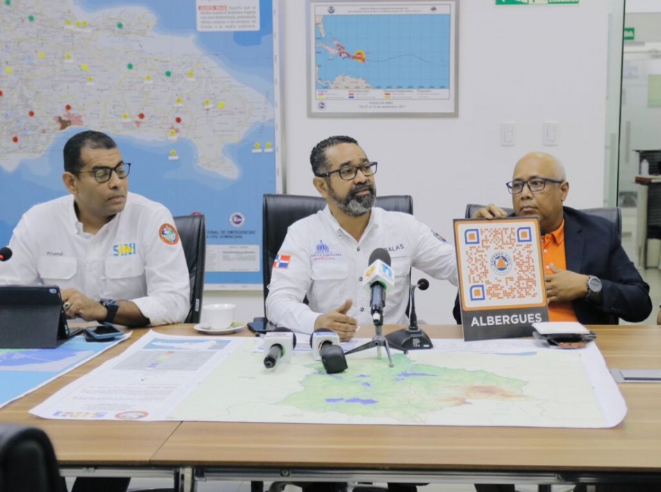 Defensa Civil se prepara ante posible paso de la tormenta Franklin por el pa&iacute;s