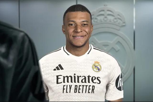 El Real Madrid pone en venta la camiseta de Kylian Mbapp&eacute; en la tienda del Bernab&eacute;u
