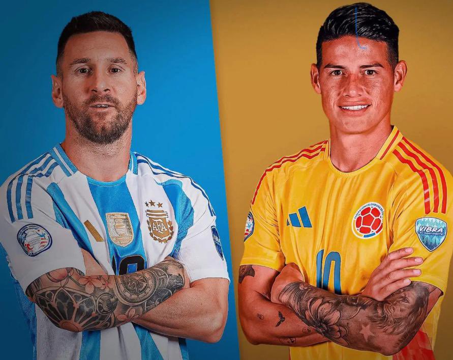 Argentina y Colombia juegan este domingo 14 de julio en la Gran Final de la CONMEBOL Copa Am&eacute;rica Estados Unidos 2024