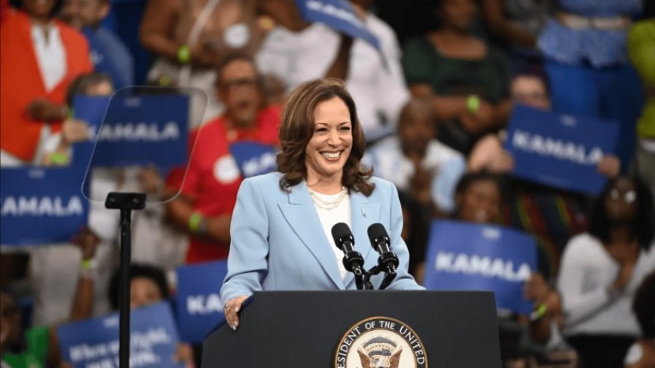 Kamala Harris se convierte en la candidata dem&oacute;crata a la Presidencia de Estados Unidos