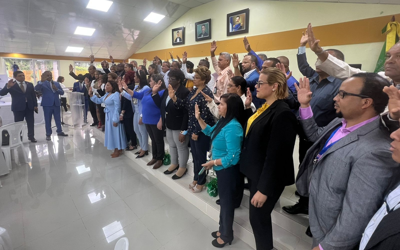 Direccion de medios Presidencia juramenta voceros Gobierno GSD