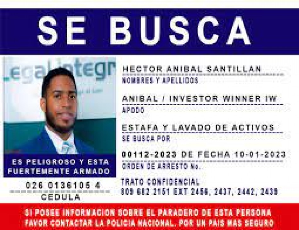 Se identifica cuatros pr&oacute;fugos entre los miembros del esquema Ponzi &ldquo;Investor Winner&rdquo;