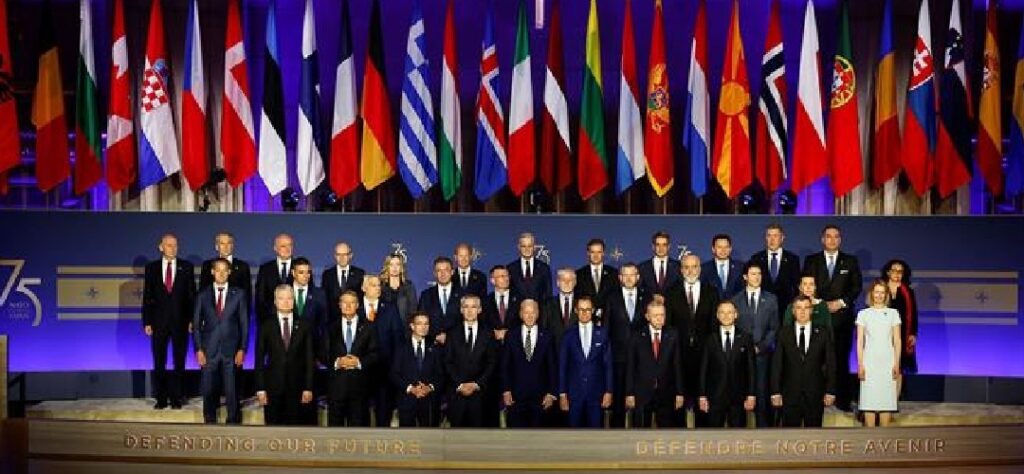 Jefes de Estado de la OTAN se re&uacute;nen el mi&eacute;rcoles en la cumbre en Washington