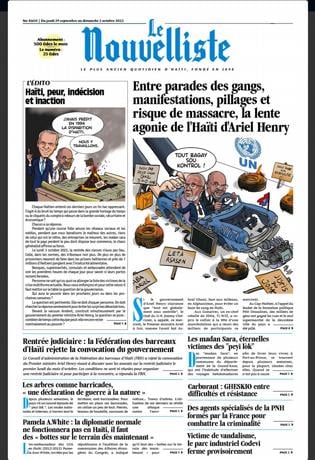 Diario haitiano Le Nouvelliste anuncia cierre de su edici&oacute;n impresa