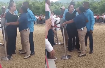 La diputada Fiordaliza Est&eacute;vez asegura que agente del Cusep le "brinc&oacute; encima" y la agredi&oacute; primero