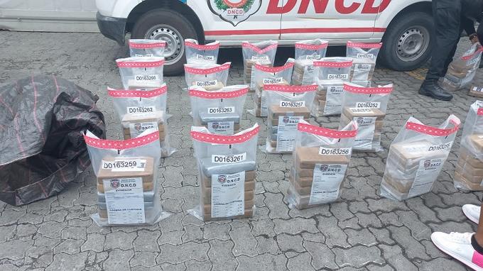 DNCD se incauta de 140 paquetes de coca&iacute;na que ser&iacute;an llevados a B&eacute;lgica