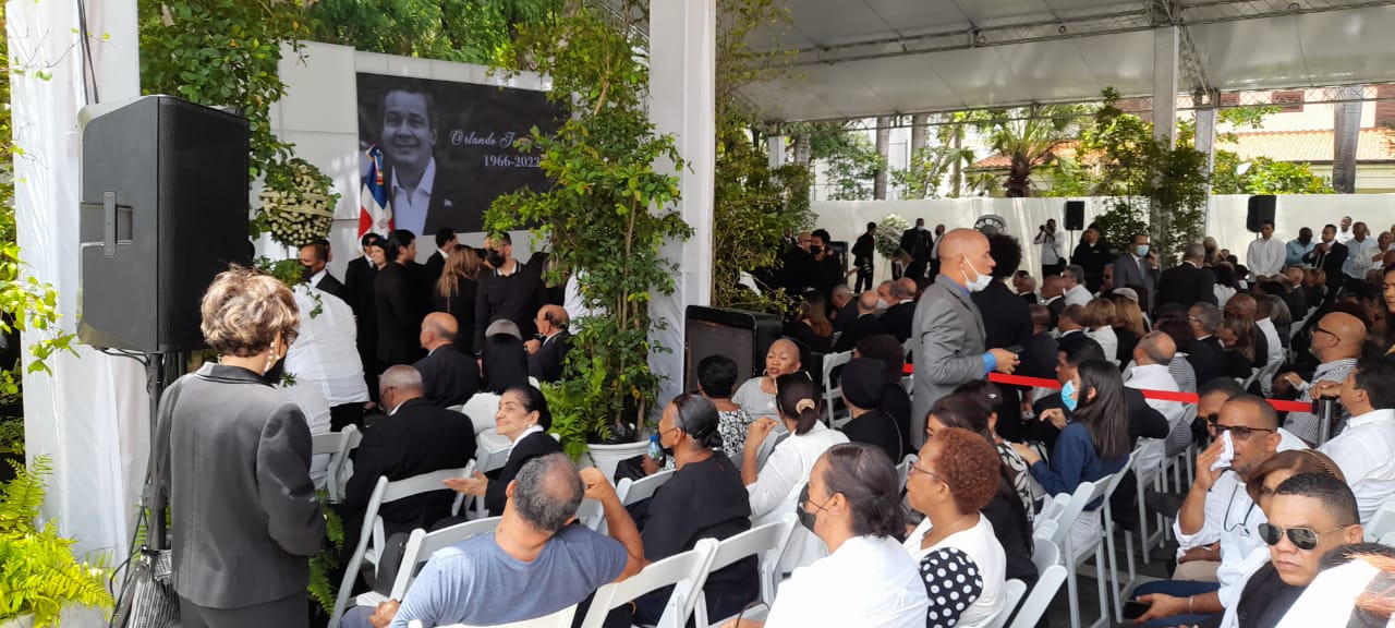 As&iacute; se encuentra la Casa Nacional del PRM, previo a la guardia de honor a Orlando Jorge Mera