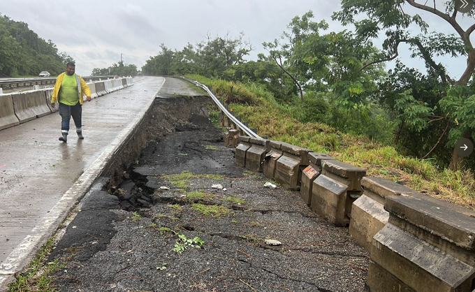 Puentes derrumbados y miles de refugiados: as&iacute; est&aacute; Puerto Rico tras paso de Fiona