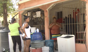 La escasez de agua contin&uacute;a en el gran Santo Domingo