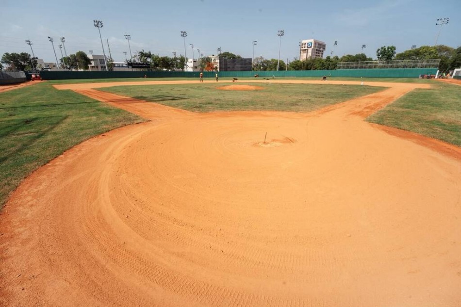 Listo estadio de béisbol en el Centro Olímpico para JCC 2026