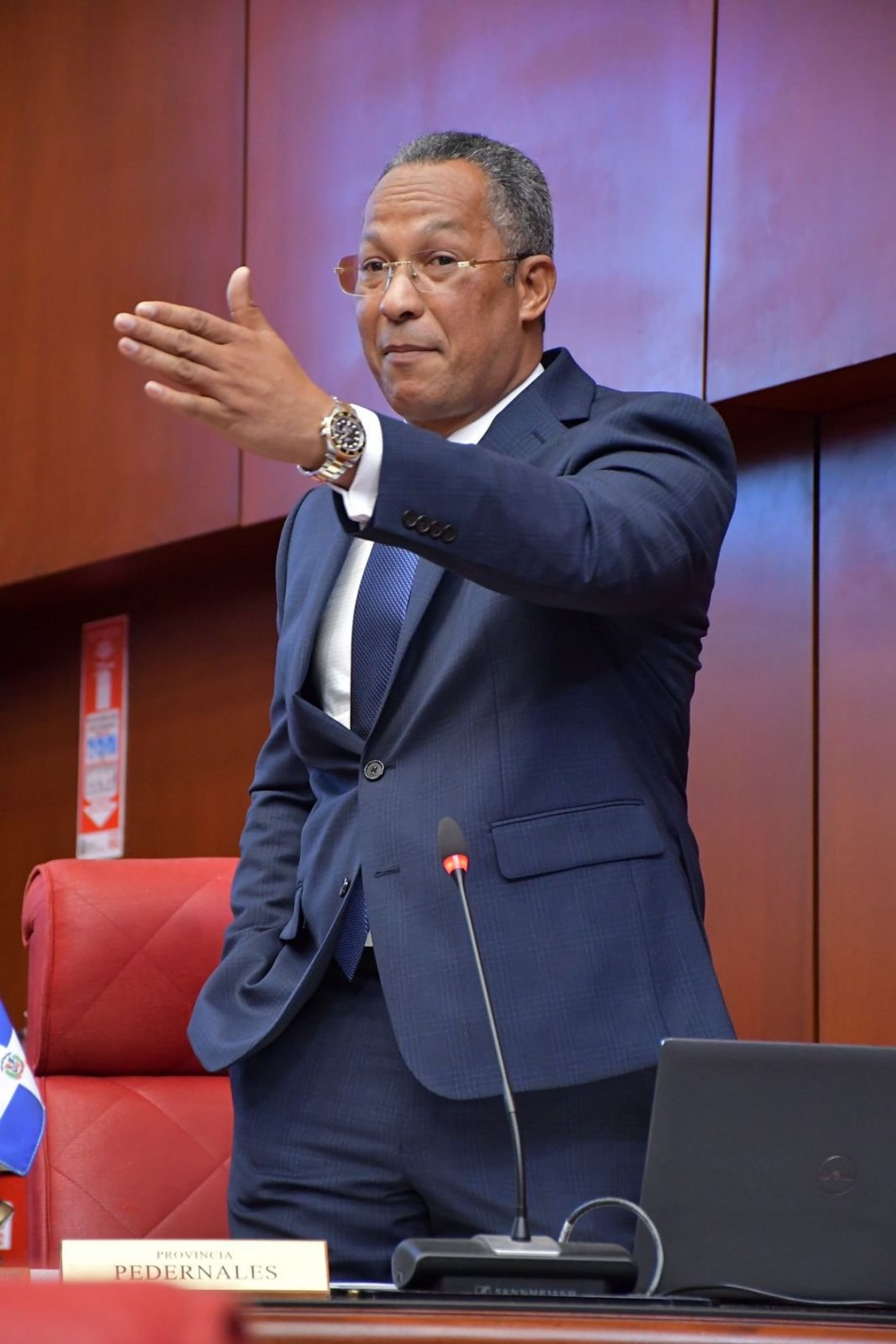 Senador Dionis Sánchez dice en Cámara de Cuentas hay denuncias de acoso sexual