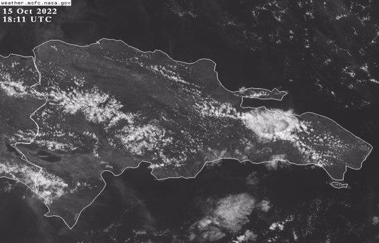 Polvo del Sahara contin&uacute;a sobre el pa&iacute;s; Onamet pronostica lluvias d&eacute;biles