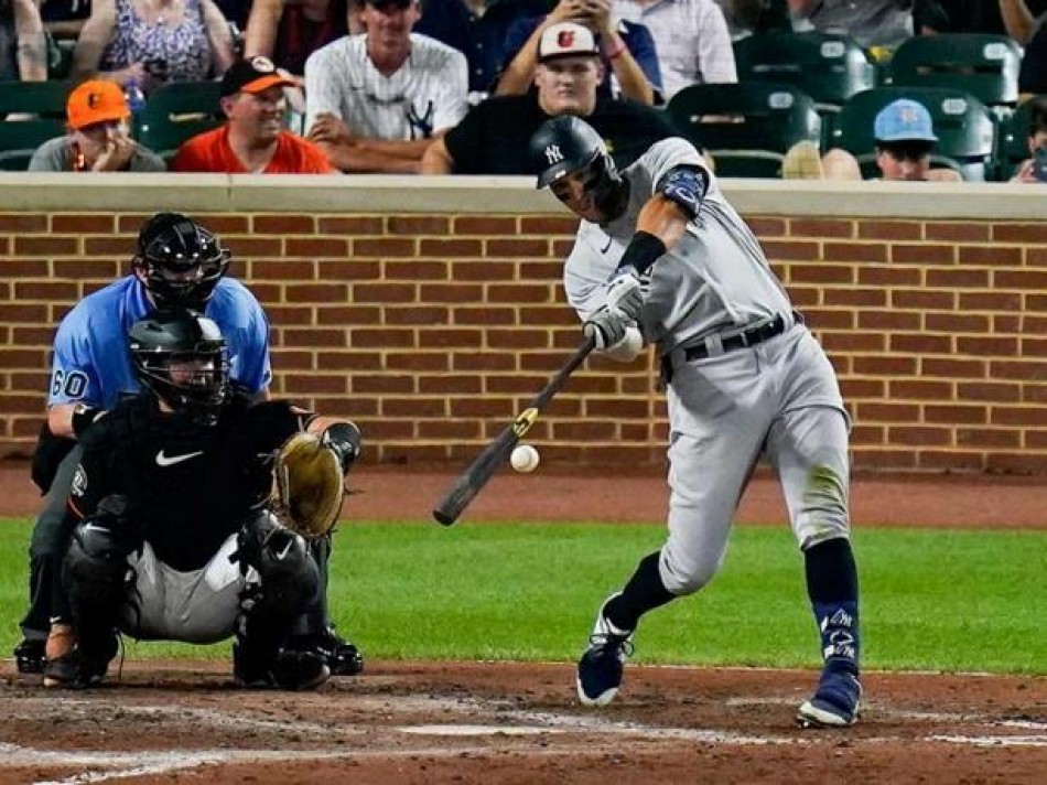 Se vende por 1.25 millones la bola del 62 jonrón de Aaron Judge