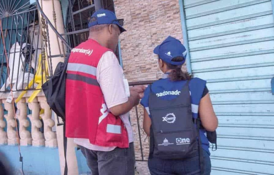 ONE informa sobre sistema de pago a colaboradores del Censo